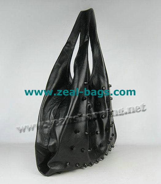 AAA Replica Alexander Wang Large Studded PM Bag Black Lambskin